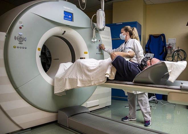 NMCSD Nuclear Medicine Department Conducts PET Scan - NAVY MEDICINE
