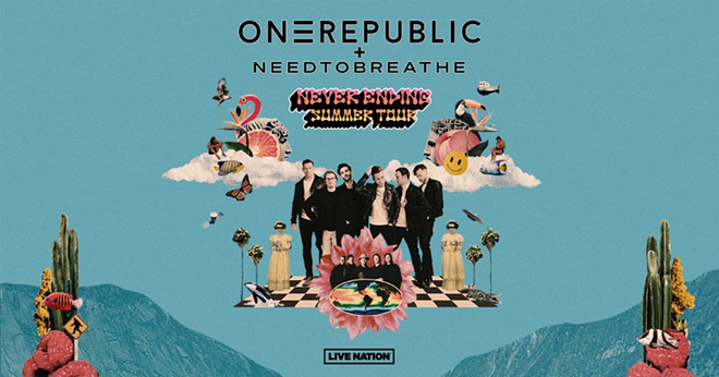 Artwork for OneRepublic's summer tour. - Courtesy of Live Nation
