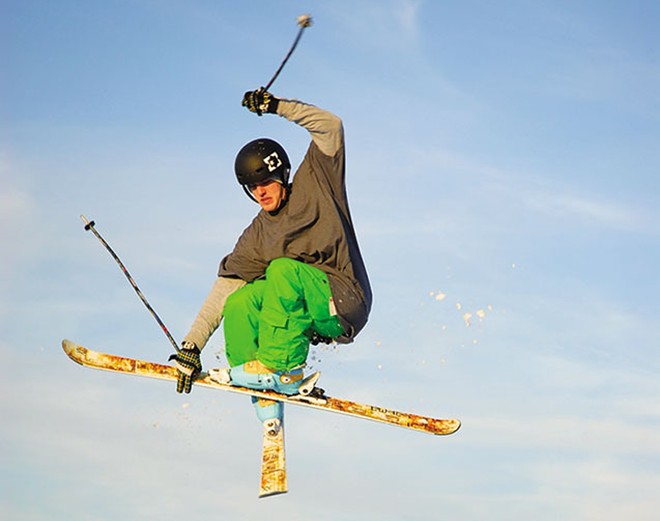 Sweet ski jump. - Scene Archives Photo