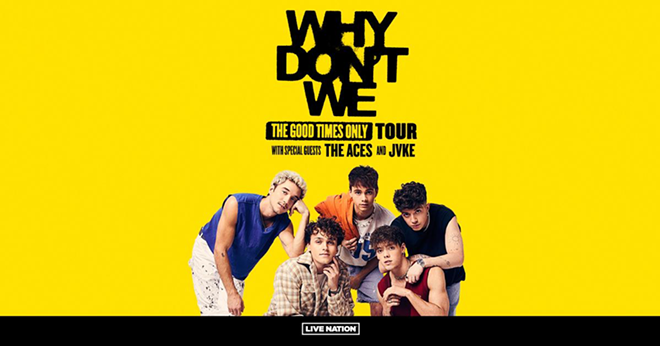 Artwork for upcoming Why Don't We tour. - COURTESY OF LIVE NATION