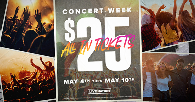 Concert Week promo materials. - COURTESY OF LIVE NATION