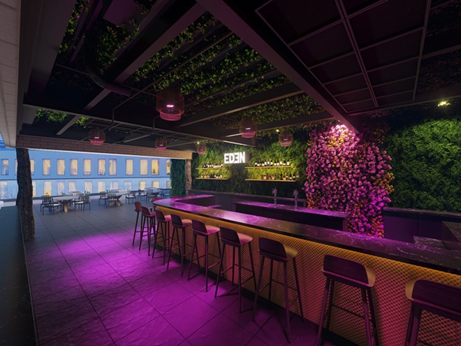 Opening Soon: the Garden of Eden, the Metropolitan at the 9's New Rooftop Sky-Club (2)