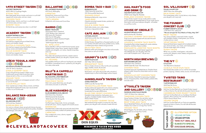 Cleveland Taco Week Starts One Week From Today (2)