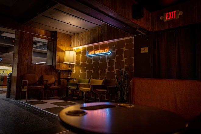 Pins & Needles, a retro lounge, is now open at Mahall's. - JOSH DOBAY