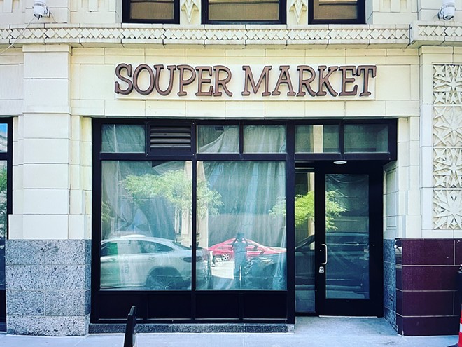 The Souper Market is expected to open in September - Matthew Moore