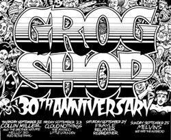 Artwork for the Grog Shop's upcoming anniversary. - Courtesy of the Grog Shop