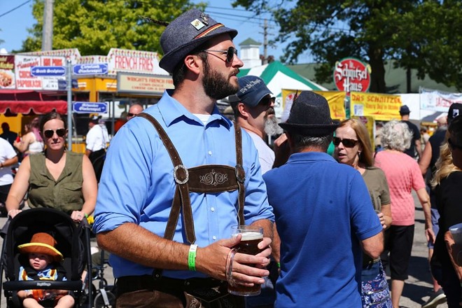 Cleveland Oktoberfest returns to the Cuyahoga County Fairgrounds this weekend. - Emanuel Wallace
