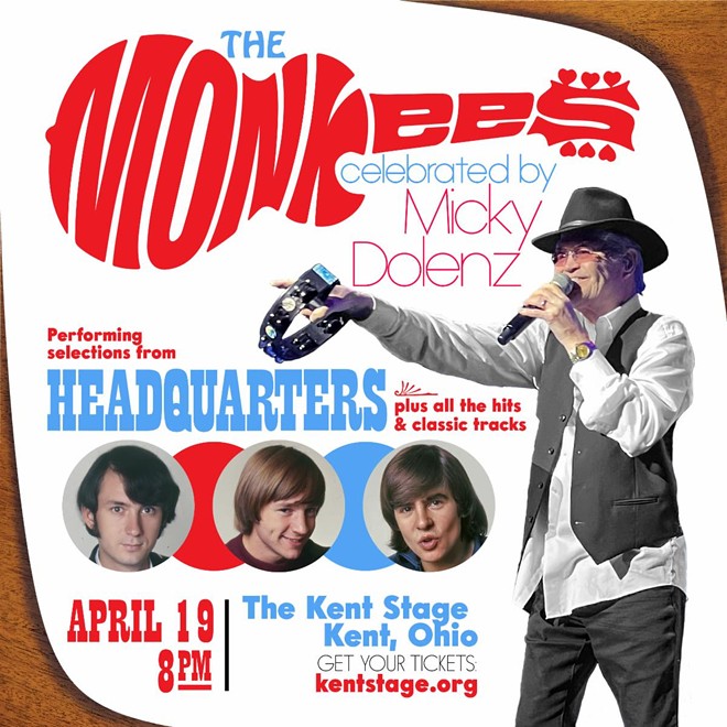 Artwork for the upcoming Micky Dolenz tour. - Courtesy of the Kent Stage