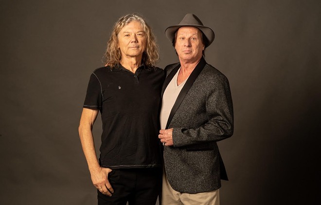 Jerry Harrison (left) and Adrian Belew. - Courtesy of Live Nation