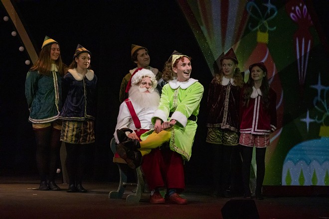 Buddy and "Elf the Musical" Put a Jolt Into the Holiday Season at the Beck Center