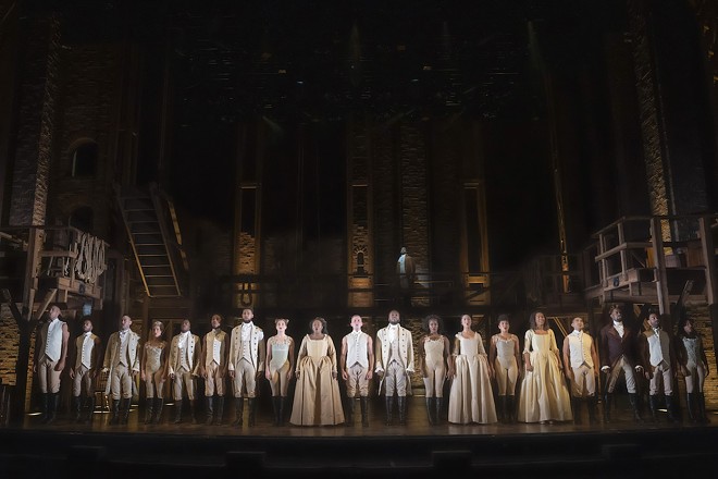 Review: All Praise for the Ensemble Cast in the Touring Production of 'Hamilton,' Now at Playhouse Square