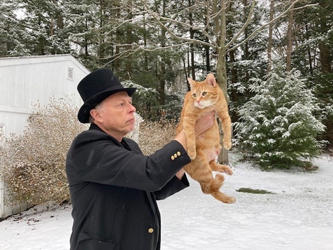 Concord Casimir, Cleveland's Feline Answer to&nbsp;Punxsutawney Phil, Predicts Spring Weather by Eating Pierogies
