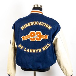 A Lauryn Hill tour jacket. - Courtesy of the Rock Hall