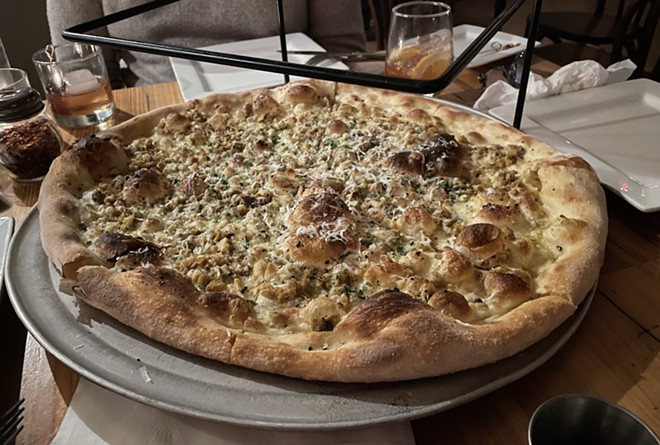 The matchless clam pie at Il Rione - Douglas Trattner