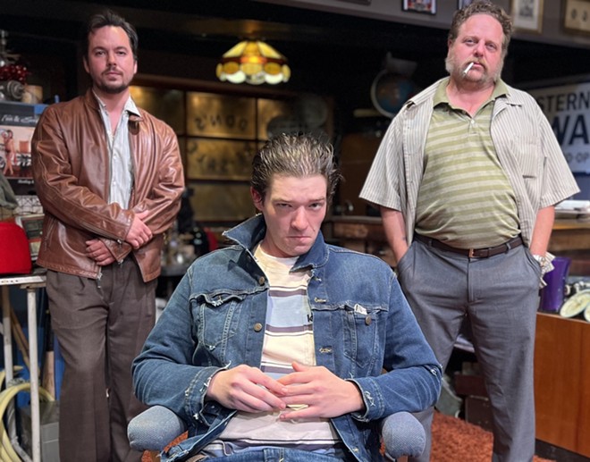 A production photo from "American Buffalo" - Courtesy None Too Fragile