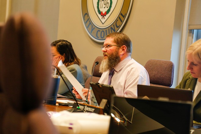 Most councilmembers, like Brian Kazy, had concerns Residents First could backfire in some unseen way. "I don't want to set ourselves up for being shut down in the future," he said. - Mark Oprea