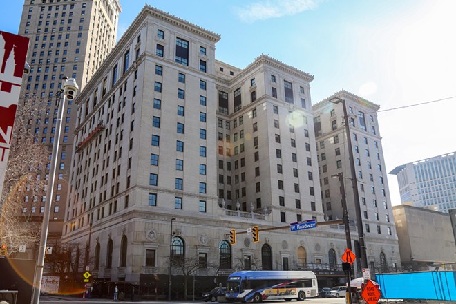 The soon-to-be Hotel Cleveland, which will re-open at full capacity in April. - Mark Oprea