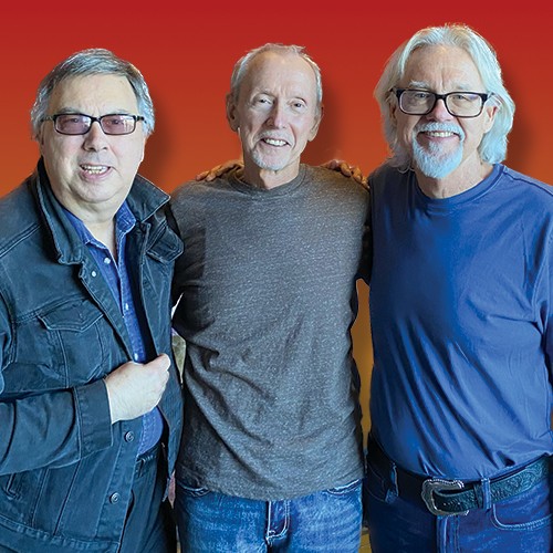 From left, Denny Sanders, John Gorman and David Helton. - Musicboxcle.com