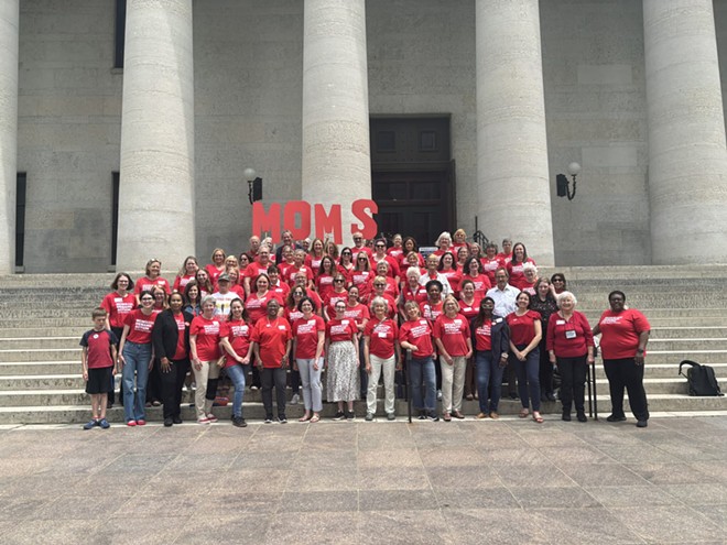 Moms Demand Action and Students Demand Action Annual Advocacy Day at the Ohio Statehouse on May 22, 2024. - (Photo by Megan Henry, Ohio Capital Journal.)