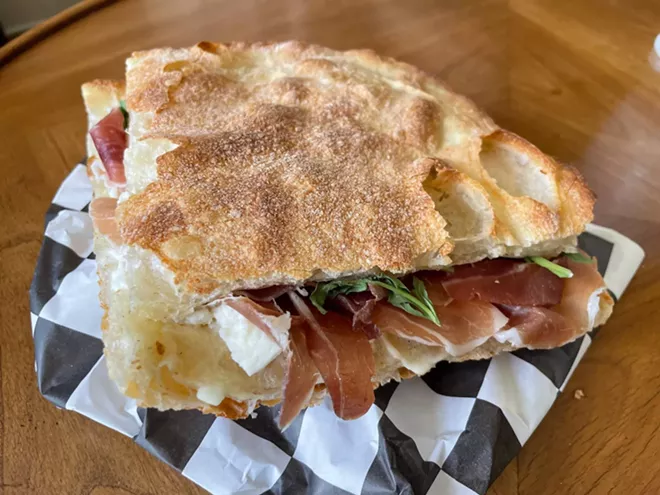 A sandwich from the newly opened Affettati in Little Italy. - Douglas Trattner