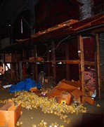 "Rubber Duck Factory" Warehouse Burns Down