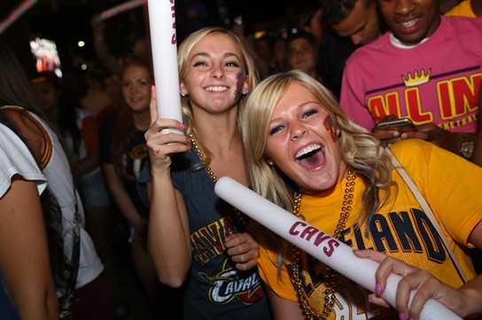 Here's a List of Official Watch Parties for the Cavs Home Opener Tonight