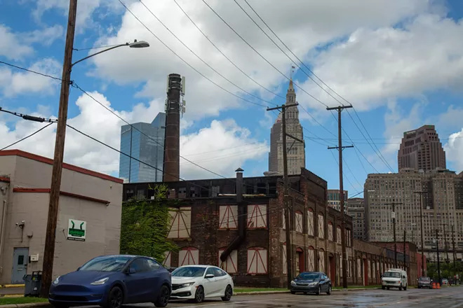 A huge swath of Scranton Peninsula—roughly 70 acres—is owned by Scranton Averell, Inc., land that hosts yacht service companies, construction firms or industrial wasteland. - Mark Oprea