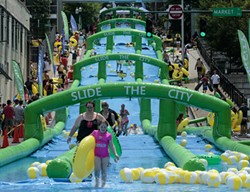 Video: Giant Water Slide Returns to Akron This Summer