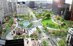 Newly Renovated Public Square Now Open; Grand Opening Ceremony to be Held Next Thursday