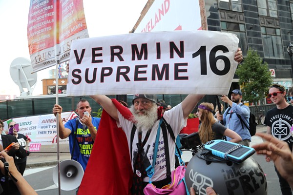 Vermin Supreme Knows He Won't Be President, But Still Happy with Cleveland Love (2)