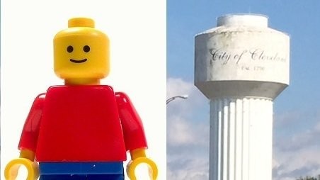 Cleveland's Most Inspired Change.org Petition Wants to Transform Water Tower into Lego Man