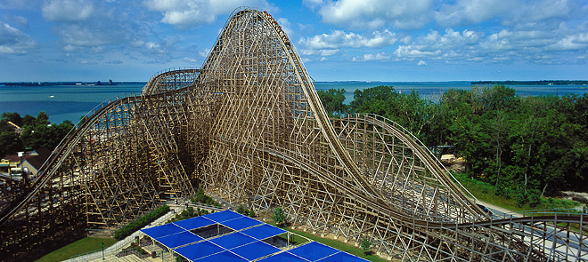 Is Cedar Point Retooling the Mean Streak as a Steel-Wood Hybrid Coaster?