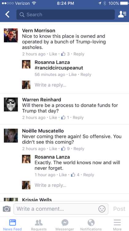 After Hosting Private Fundraiser for Donald Trump, TownHall in Ohio City Faces a Backlash Online (4)