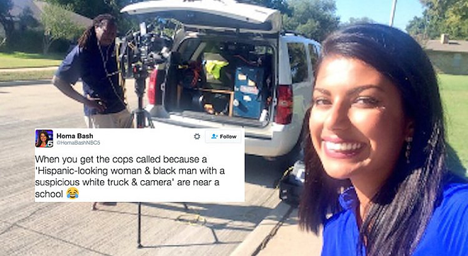 Former Channel 5 Reporter Homa Bash Had the Cops Called on Her in Dallas for Looking Hispanic and Suspicious