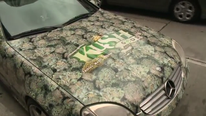 'Mobile Weed Dispensary' Kush Gods Spotted in Downtown Cleveland
