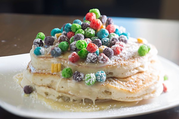 Yes, you can order Jumbo Cap’N Crunch Pancakes. - Twitter