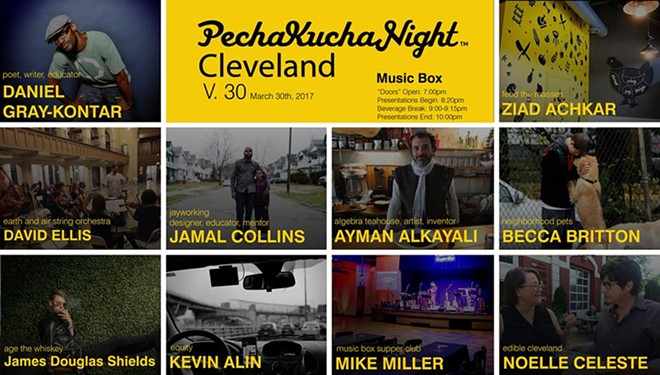 PechaKucha Night Cleveland Celebrates Its 30th Fast-talking Event At Music Box