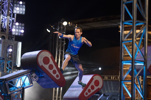 Cleveland ninja Logan Broadbent  returns for this year's competition. - Courtesy NBC