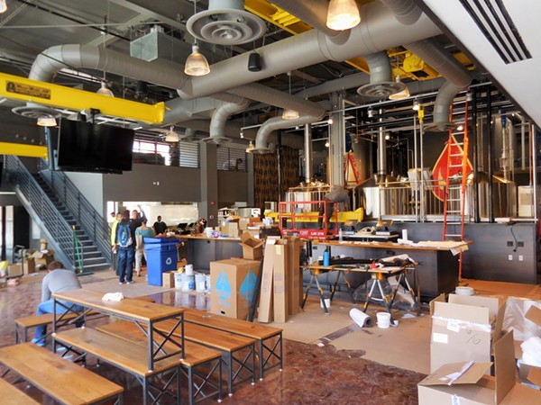 First Look: Saucy Brew Works, Opening July 5
