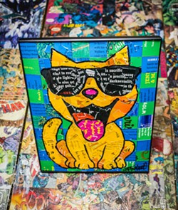 Local Artist Perris Mackey Will Host Cat Collage Event This Week