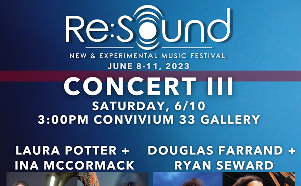 RE:SOUND 2023 Concert III Laura Potter + Ina McCormack // Douglas Farrand + Ryan Seward
