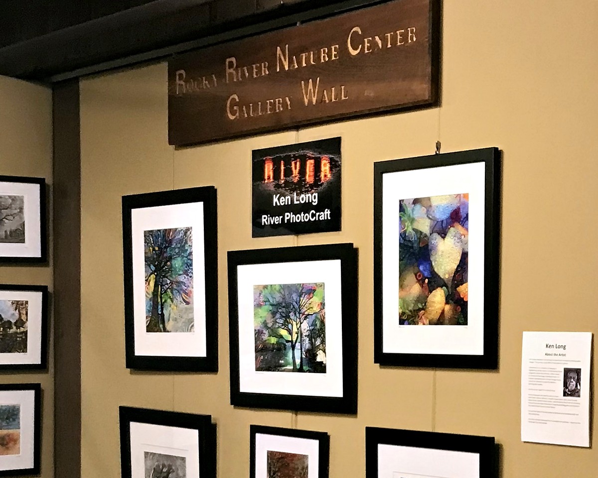 Rocky River Nature Center Gallery Wall