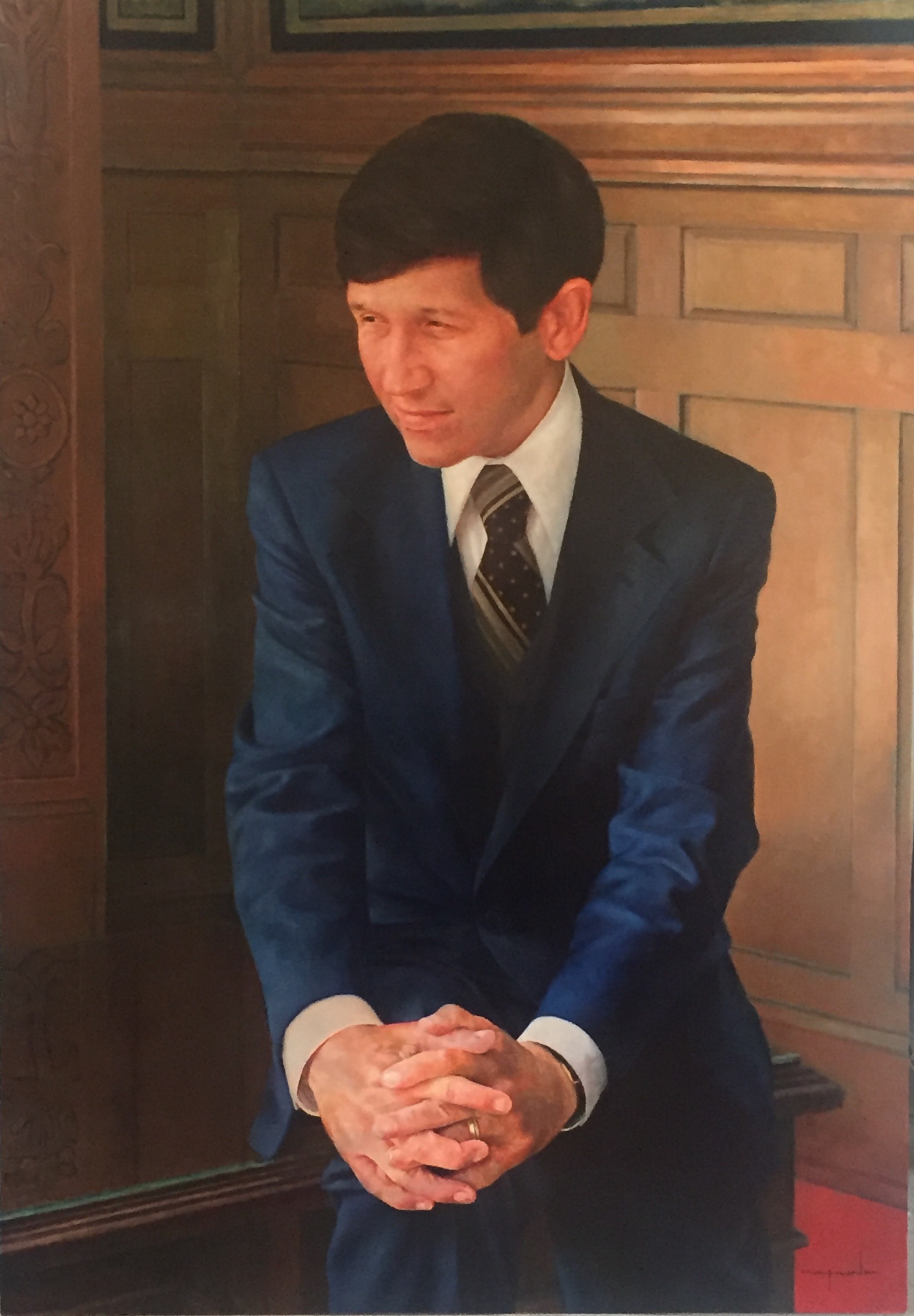 At Last, Completed Dennis Kucinich Mayoral Portrait Could Be Installed at City Hall Cleveland News Cleveland Cleveland Scene image