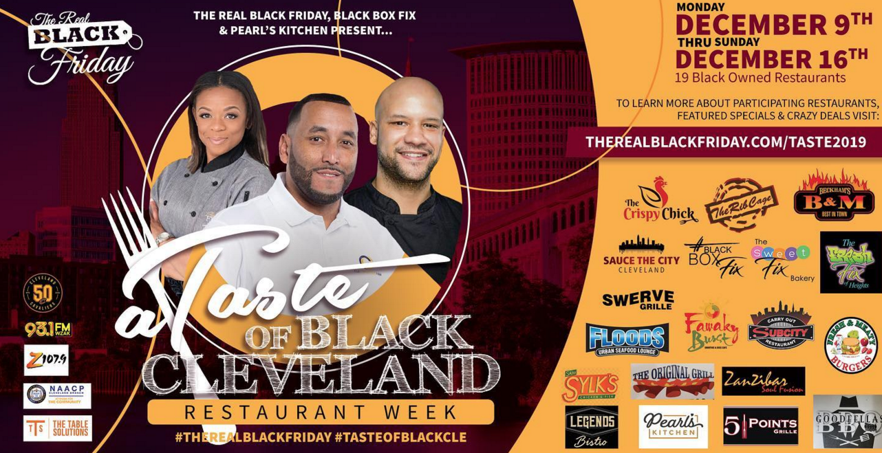 Inaugural Taste of Black Cleveland Restaurant Week Kicks Off on Monday