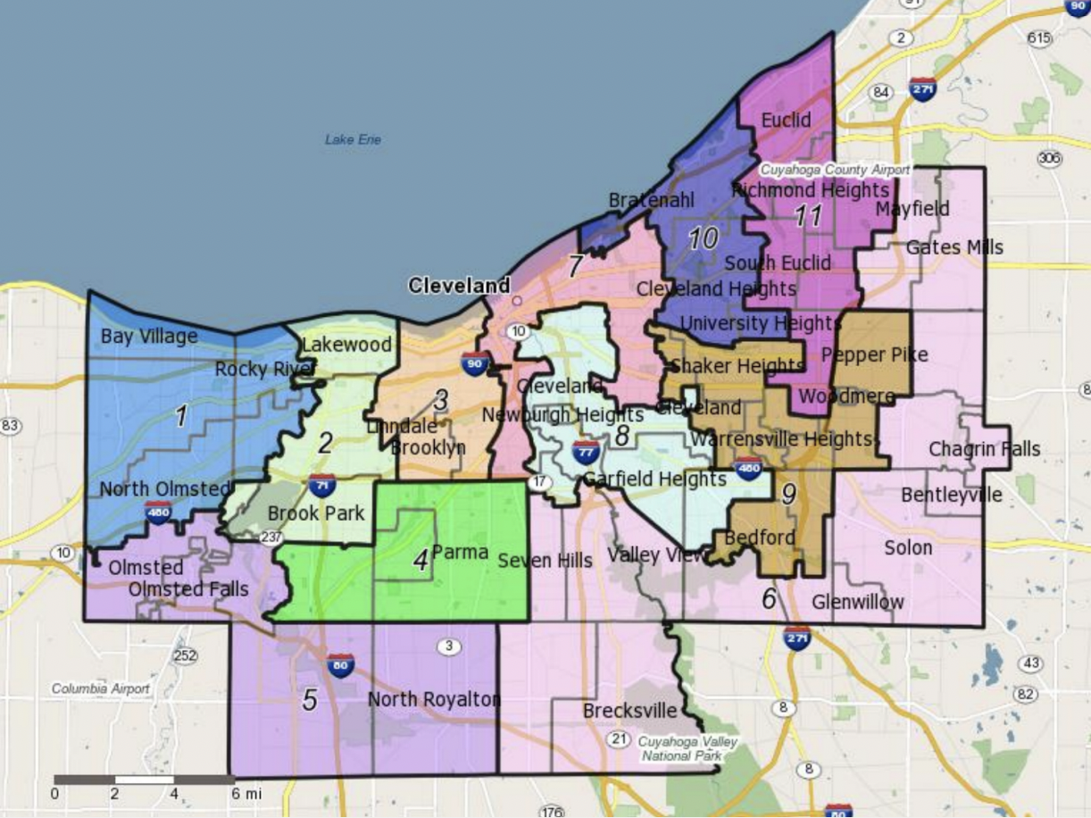 About 2 of Cuyahoga County Residents Have a New Council District in