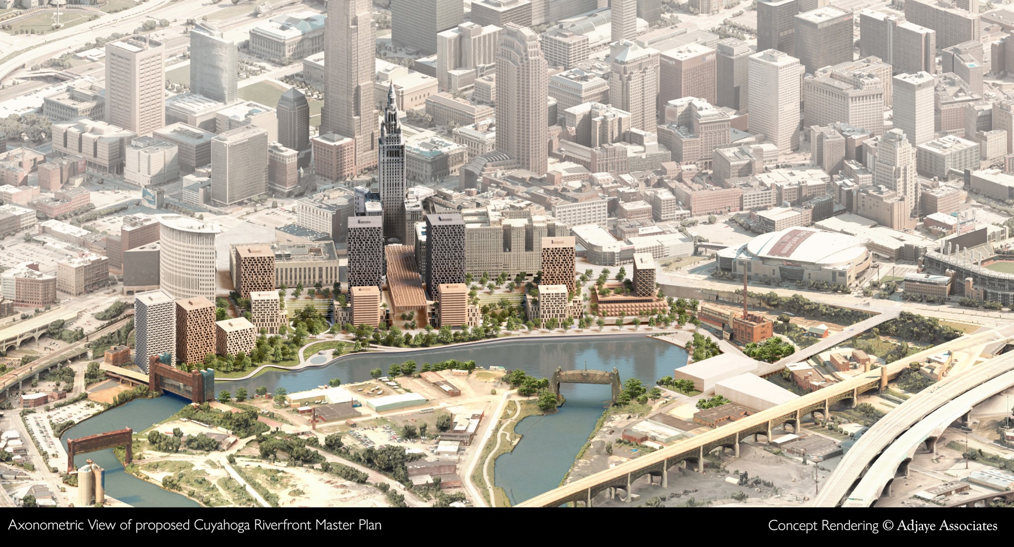 Bedrock's Updated 3.5 Billion Riverfront Plan Comes With Huge Promises