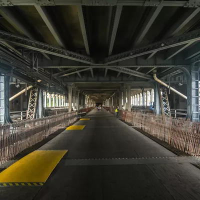 A shot from the lower level during a tour in 2019