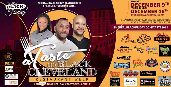 Inaugural Taste of Black Cleveland Restaurant Week Kicks Off on