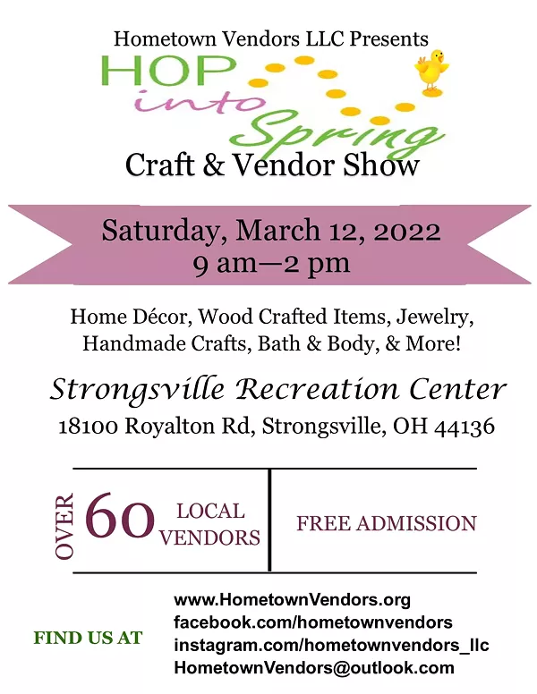 Hop Into Spring Craft & Vendor - Vimarsana News