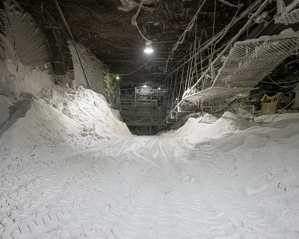 Photos: Inside the Salt Mines 2,000 Feet Below Lake Erie, Just Outside of Cleveland
